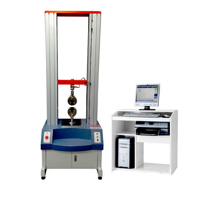 Electronic Universal Testing Machine with 2 Years Warranty 5KN Load Cell and 1/200000 Resolution for Rubber Tensile Strength and Elongation Test