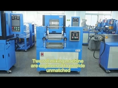 Nhà máy trộn hai cuộn cao su phòng thí nghiệm ZL