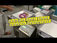 Dây chuyền sản xuất thực phẩm màn hình cảm ứng nhạy cảm Máy dò kim loại cho thực phẩm