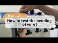 Máy kiểm tra uốn cáp cắm 360 ° theo tiêu chuẩn IEC884-1 với 6 trạm kiểm tra nhóm